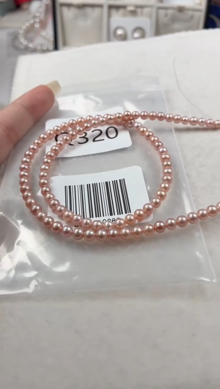 未镶嵌项链淡水珍珠Q320