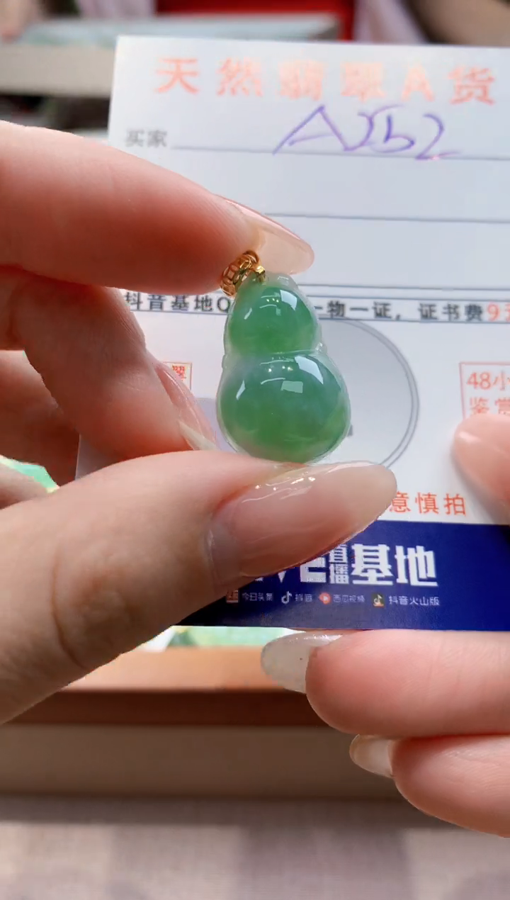 颈饰未镶嵌翡翠天然翡翠挂件