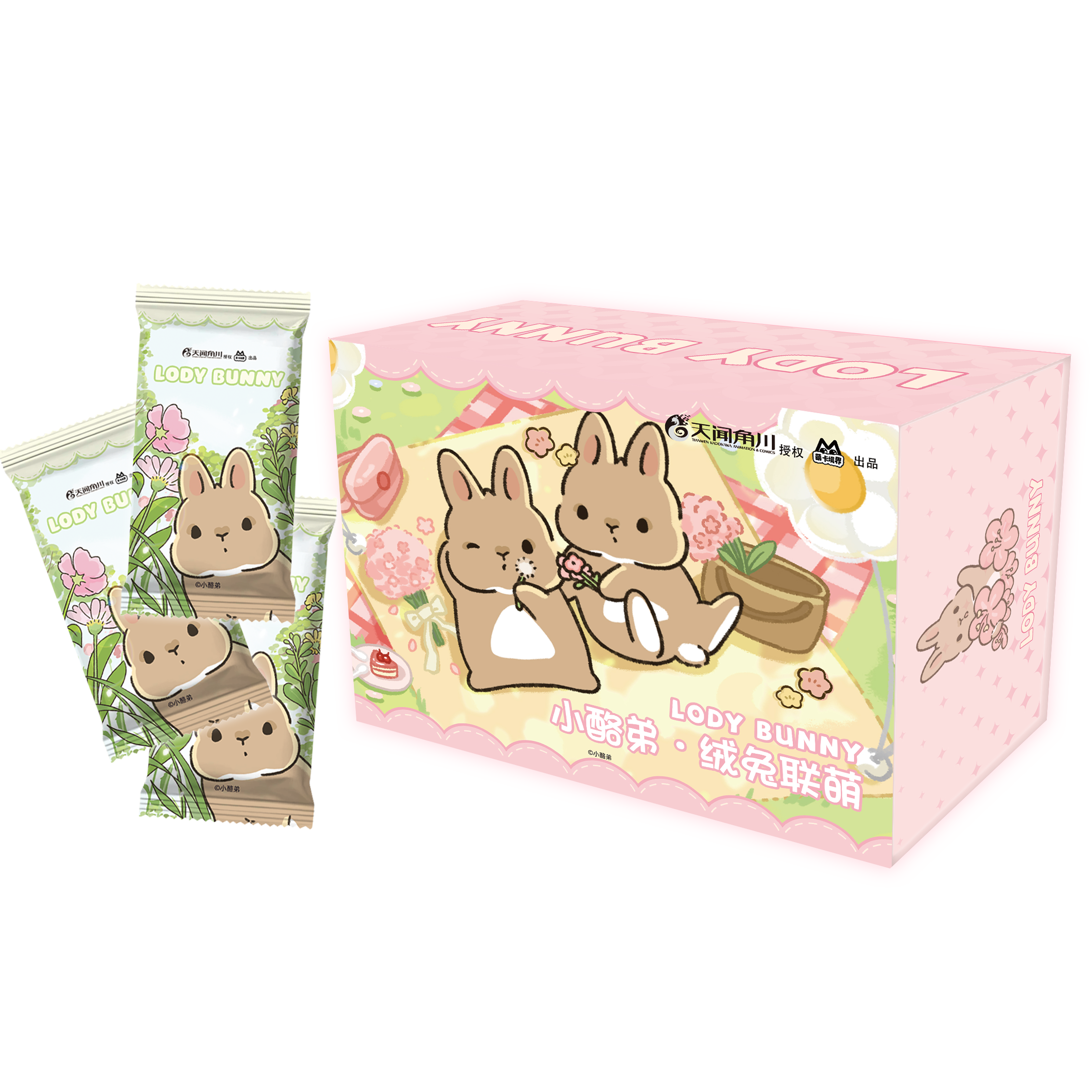 【PK盒】天闻角川萌卡境界小酪弟绒兔联萌收藏卡牌盲盒代拆