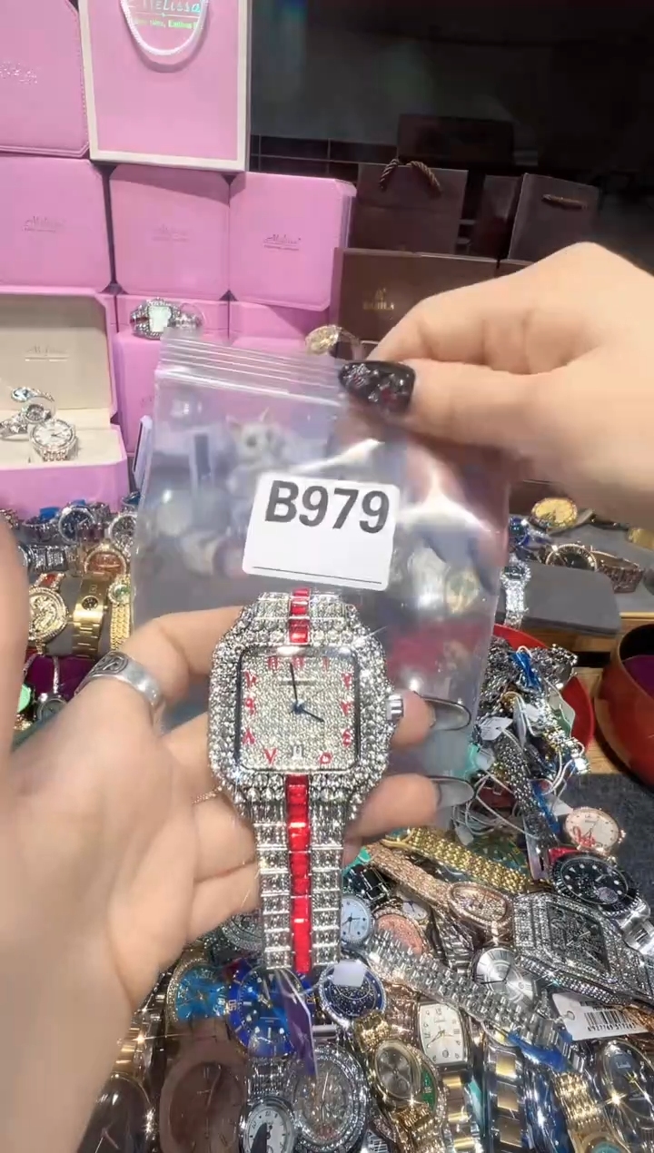 石英机芯不锈钢不锈钢直播定闪专用