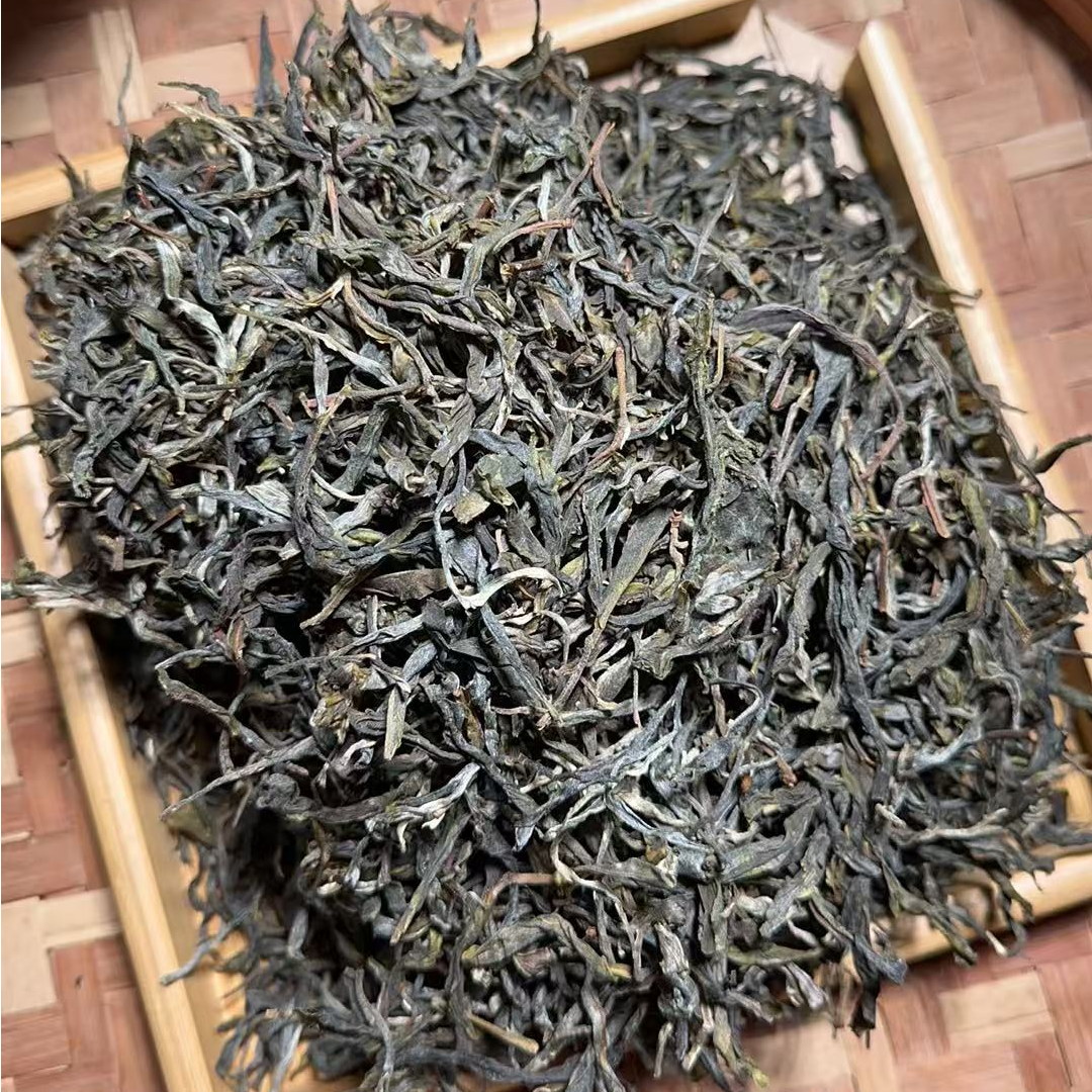 MK1529号2025年{春）小户赛混采晒青毛茶散茶6-7日