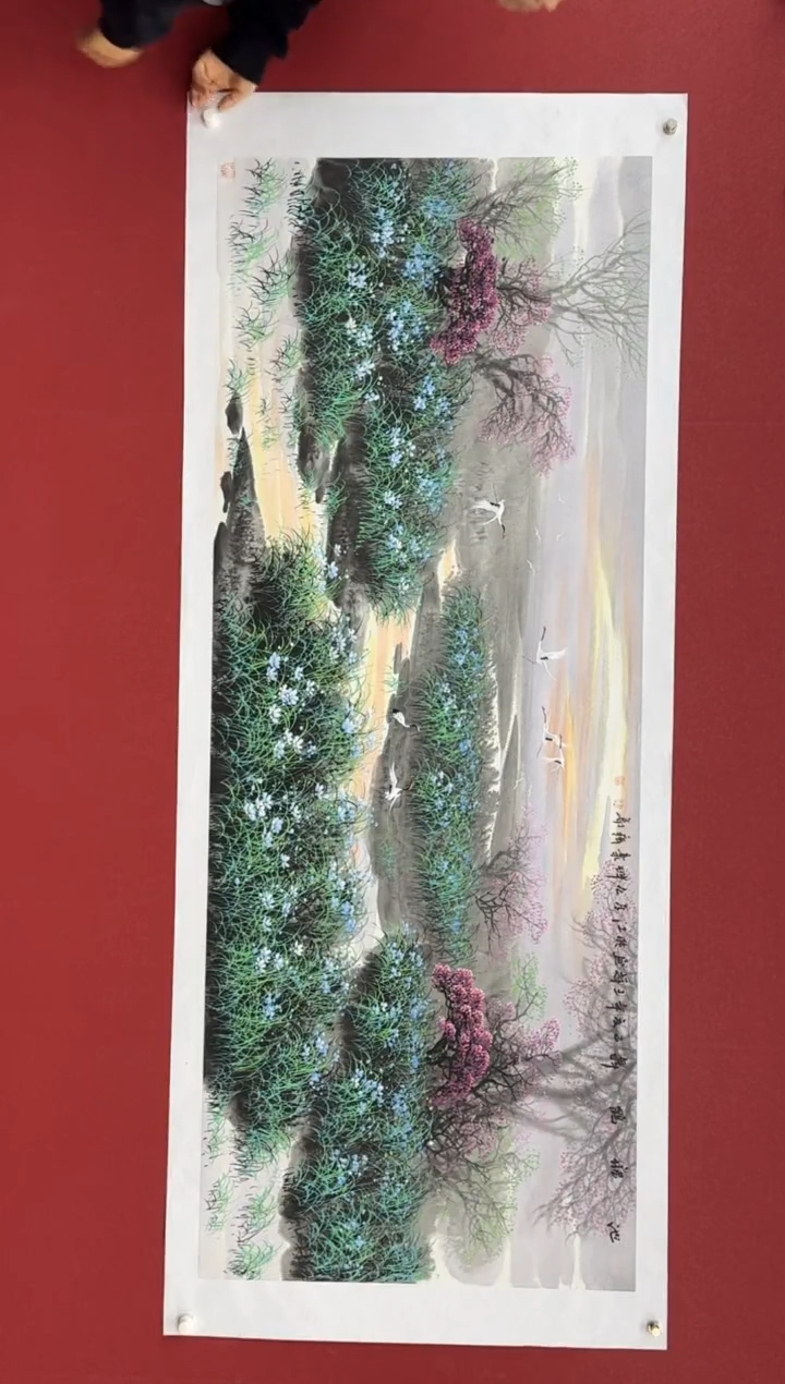 【闪购商品】国画国画绘画山水花鸟