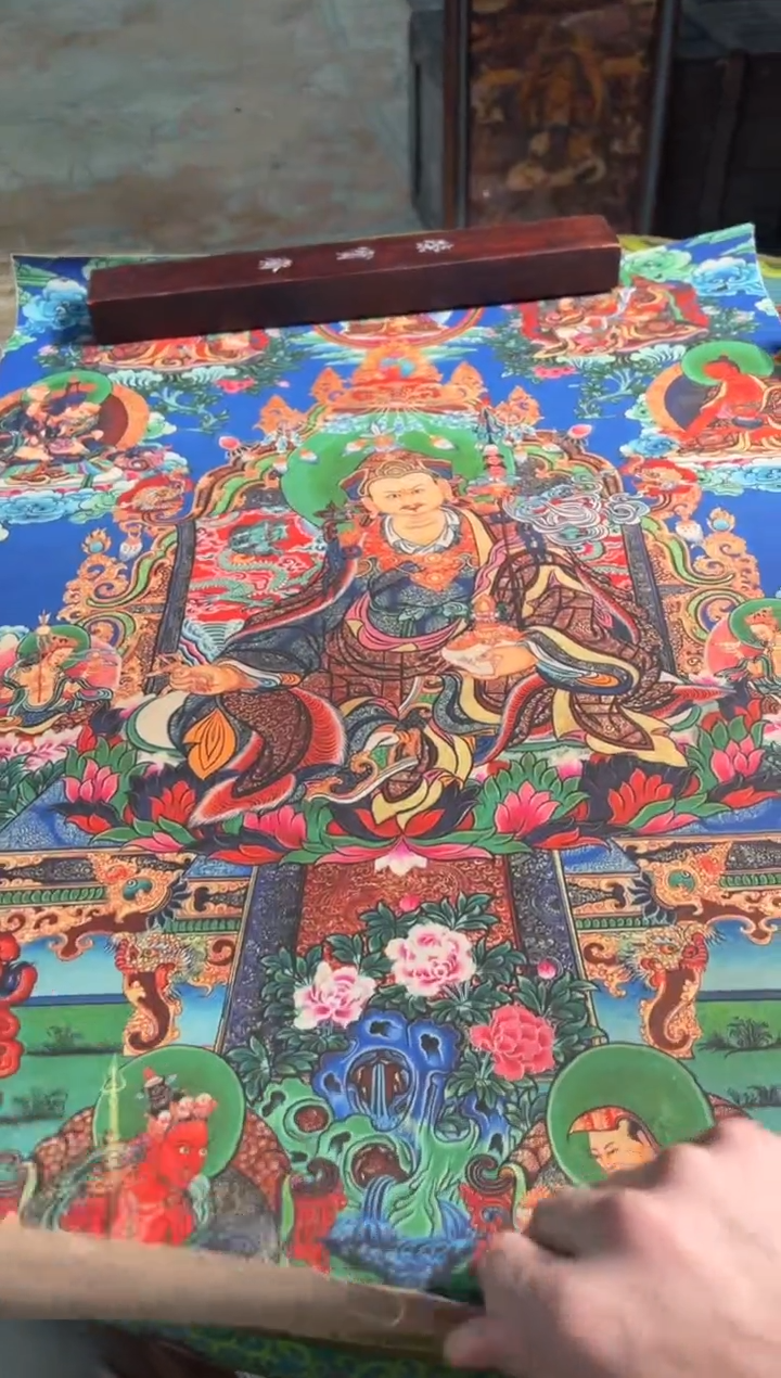 卷轴画卷轴画奥奥的唐卡