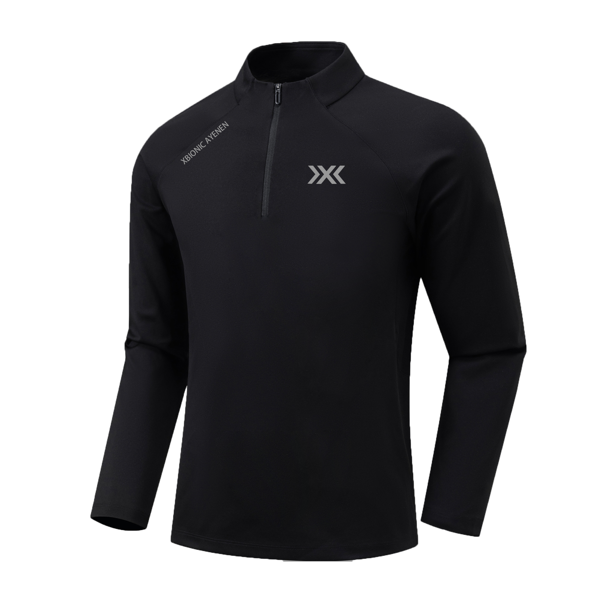 【XBIONIC AYENEN】 H速干立领长袖免烫处理运动T恤透气男士男款