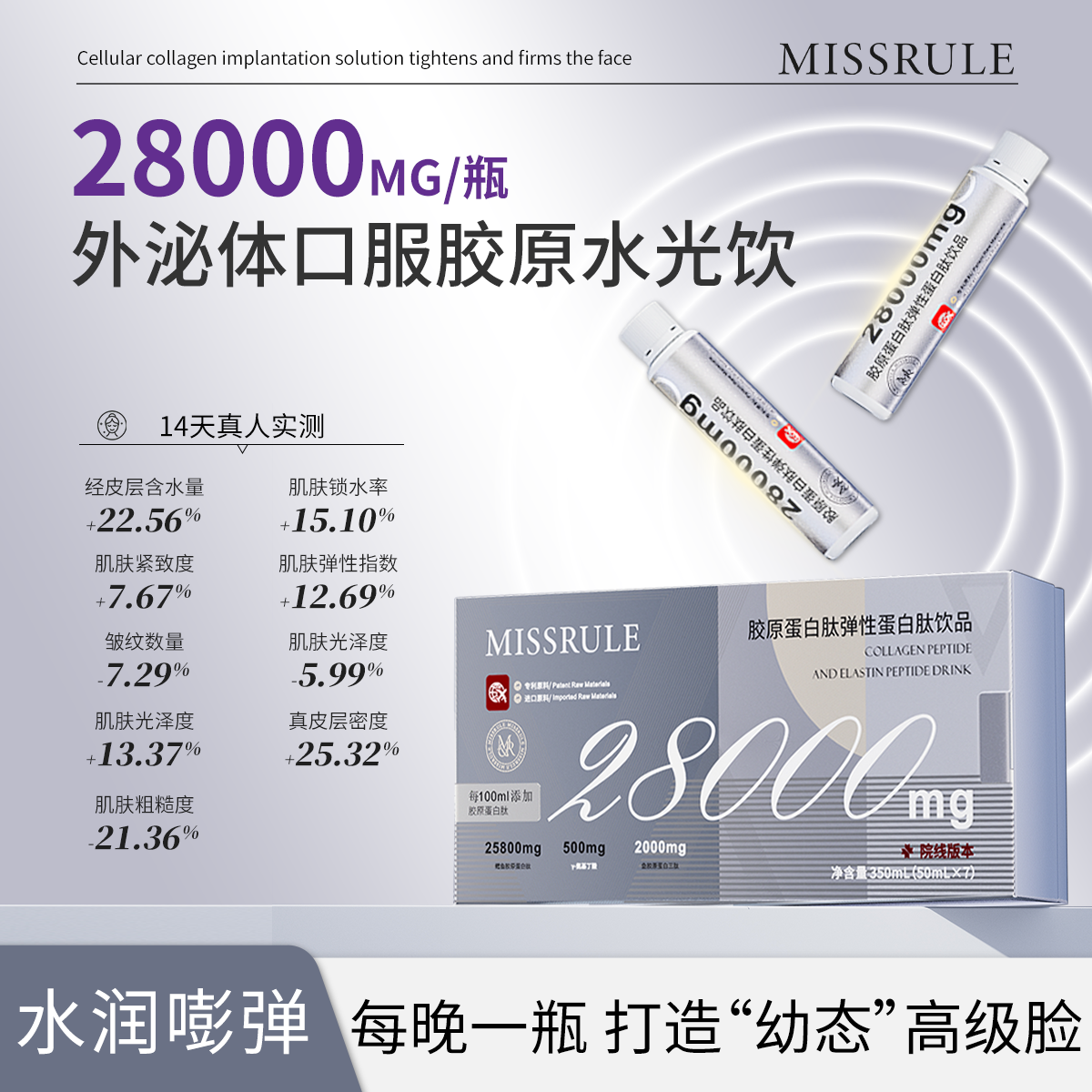 【外秘体胶原水光饮】月卡 焕活胶原力重塑幼态感（院线版本）
