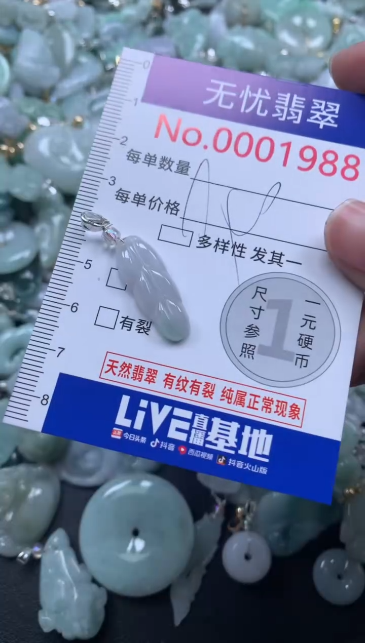 颈饰未镶嵌翡翠1988