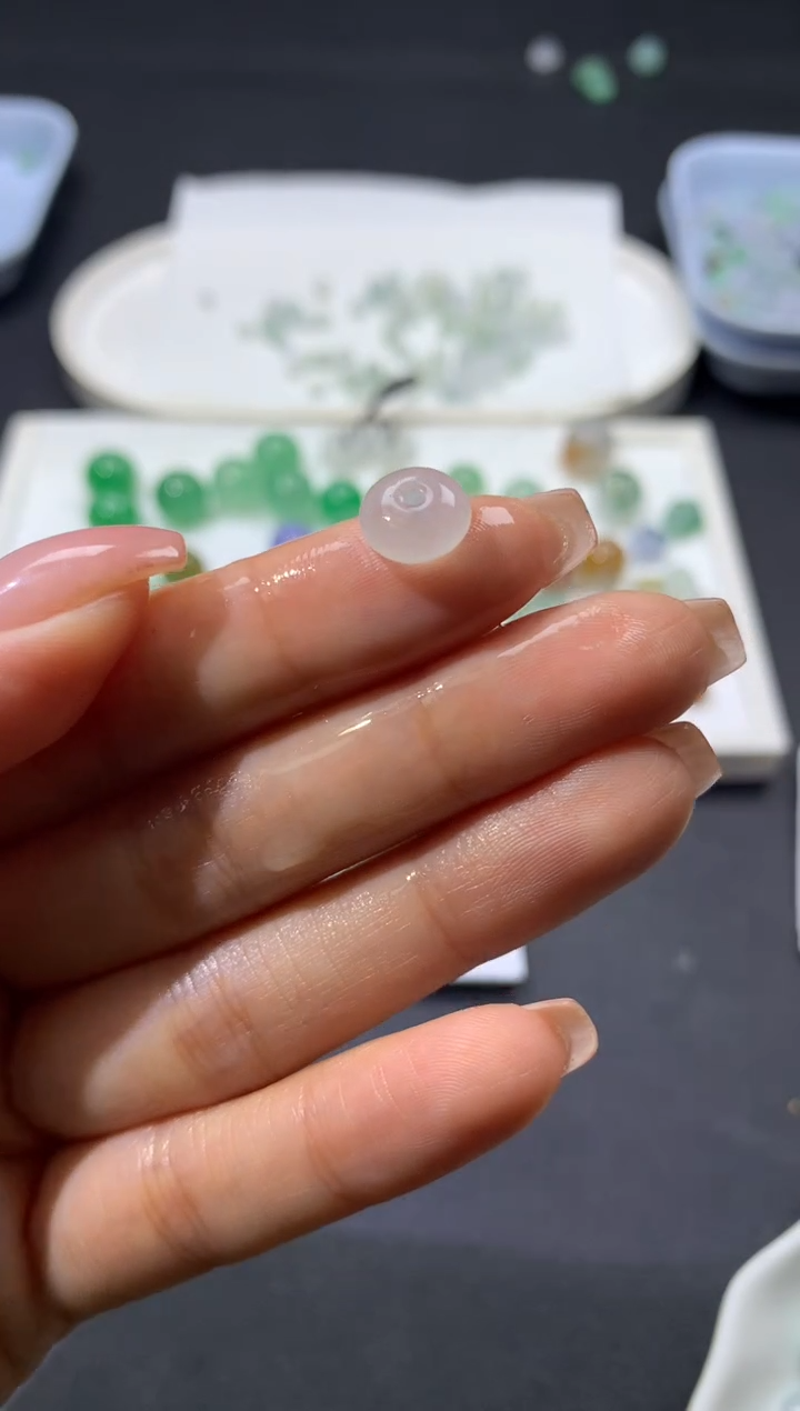【闪购商品】定制翡翠未镶嵌珠17