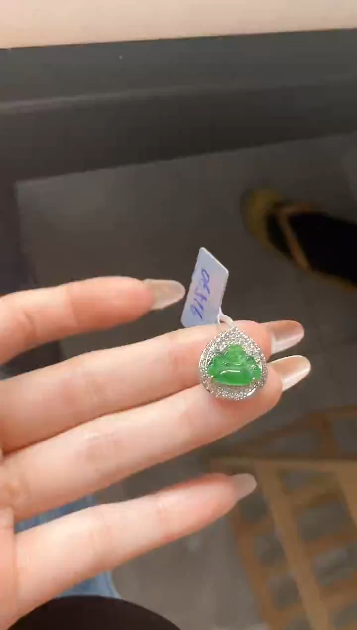 未镶嵌戒指翡翠551-5