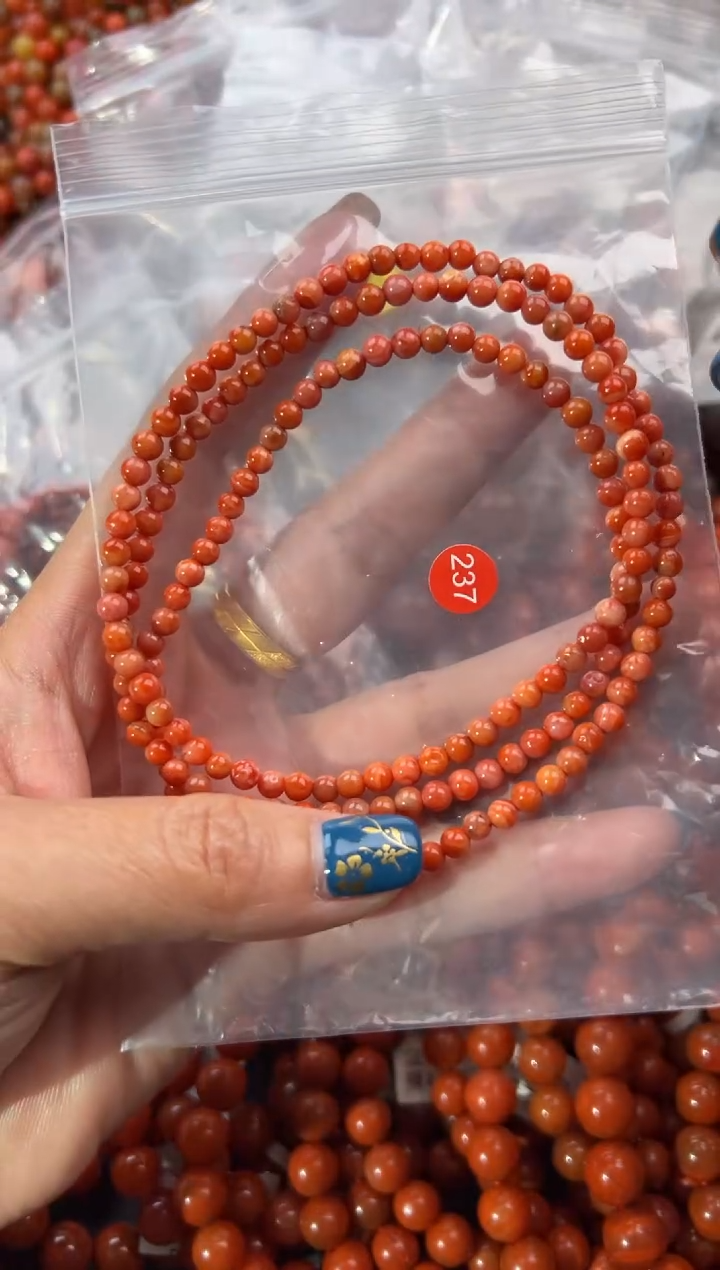 未镶嵌手串南红玛瑙1