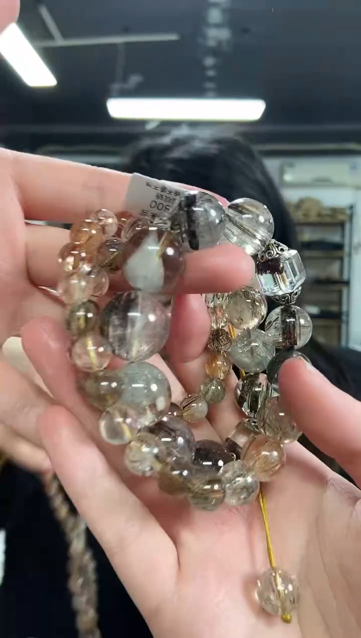 【闪购商品】水晶项链未镶嵌多样性发其一颜色微差