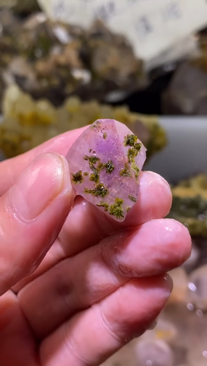 未镶嵌珠宝半成品水晶109号四川美姑超七花园水晶