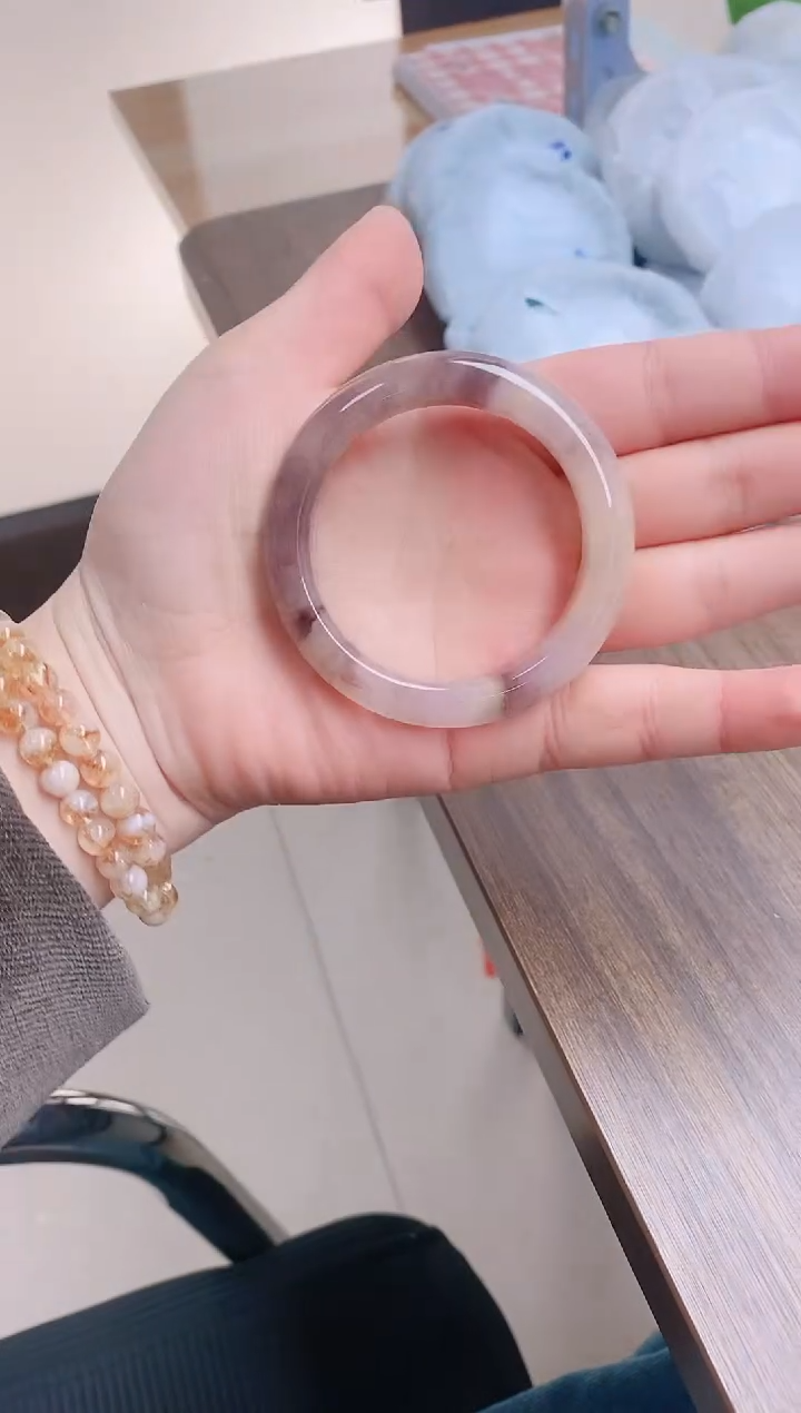 【闪购商品】石英质玉未镶嵌手镯w15-51-52