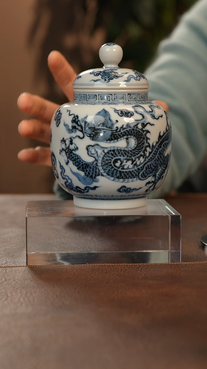 【闪购商品】瓷片青花瓷茶具斌芬陶瓷12