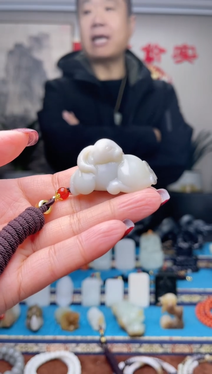 【闪购商品】和田玉挂件未镶嵌1