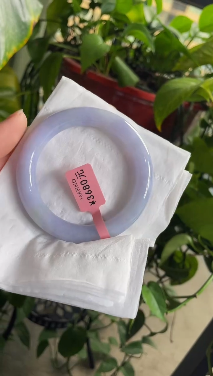 【闪购商品】翡翠手镯未镶嵌308手镯55.6