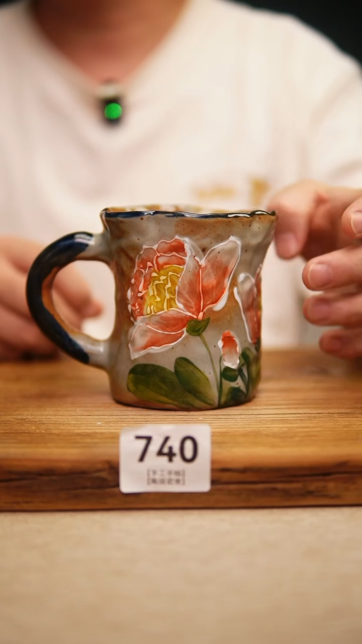 @@陶园瓷舍@@纯手工手绘@高温釉下彩