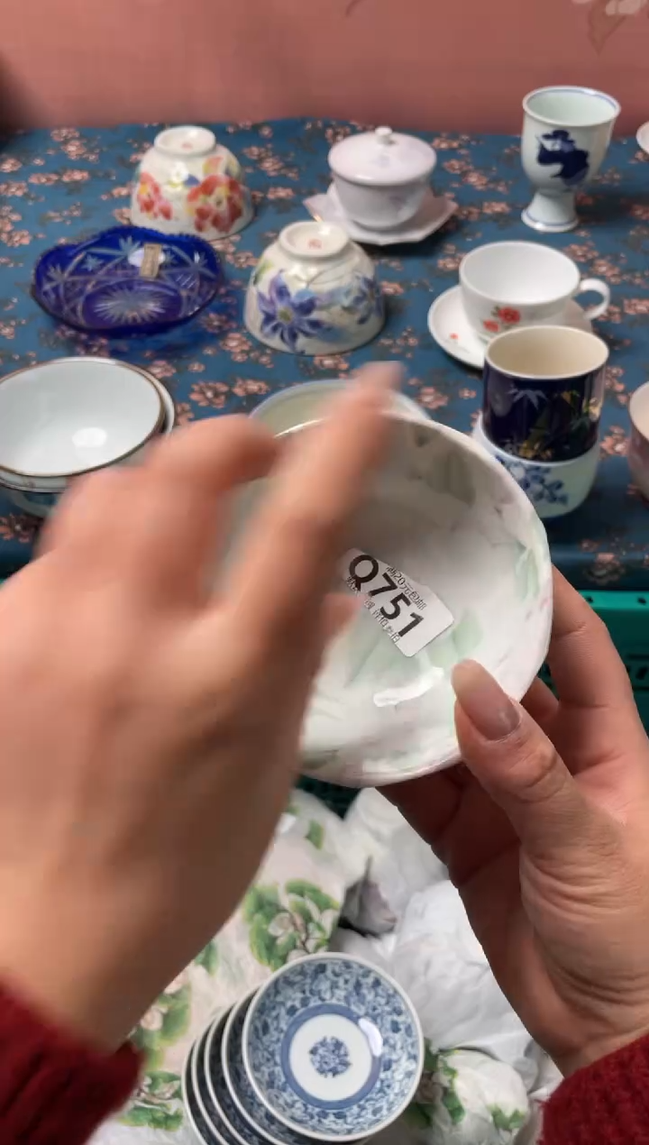 瓷片陈*菲瓷器瓷器Q751