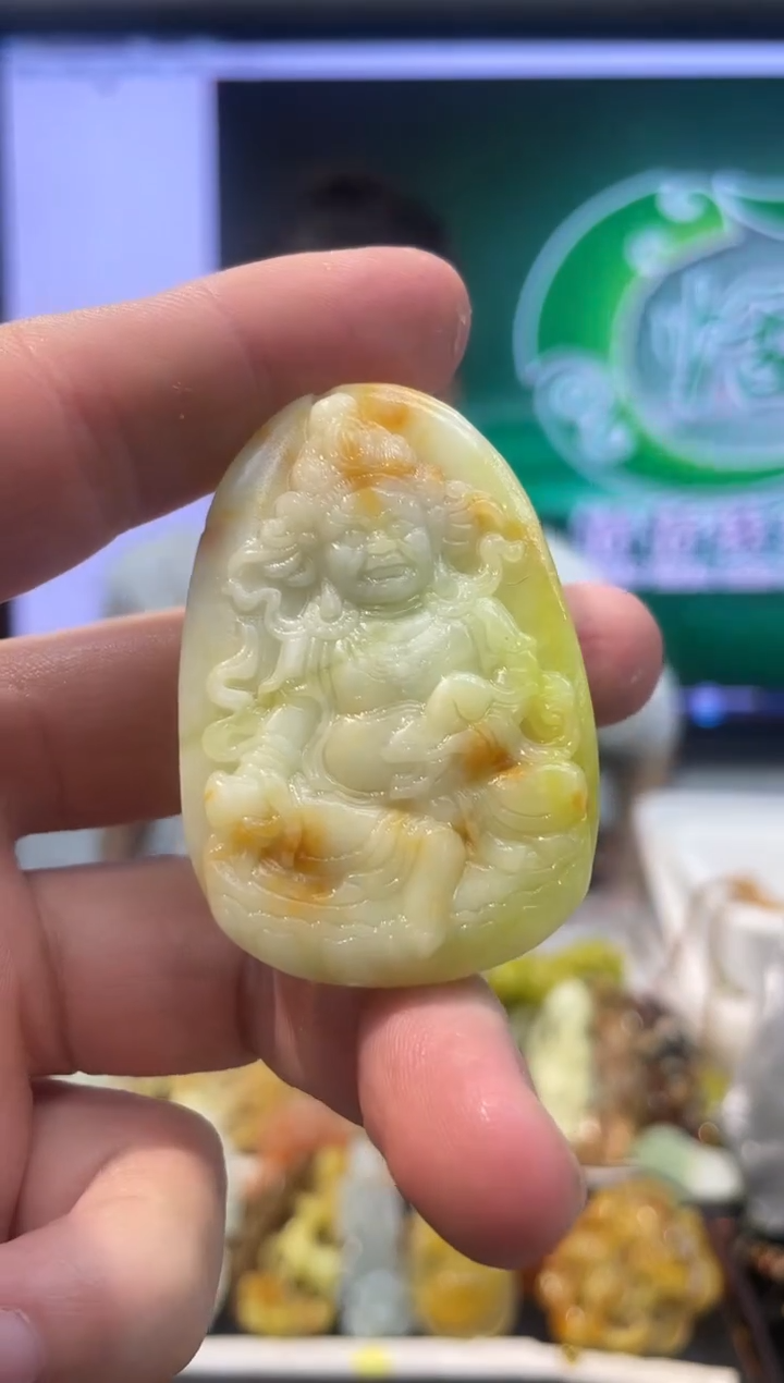 【闪购商品】岫玉吊坠未镶嵌·
