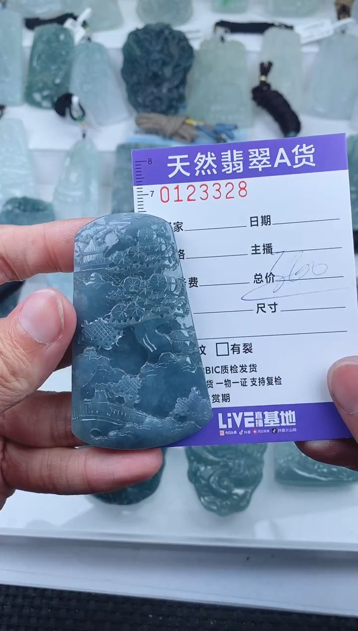 【闪购商品】翡翠颈饰未镶嵌        328