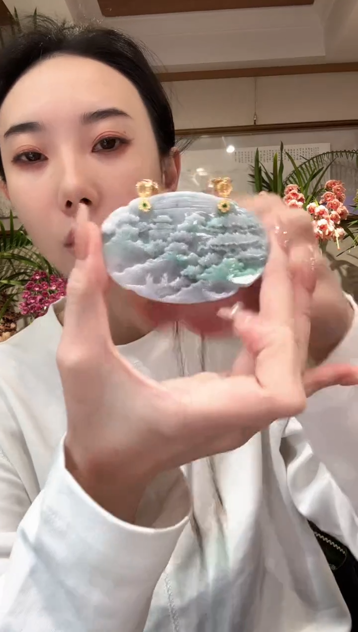 【闪购商品】翡翠颈饰未镶嵌国风