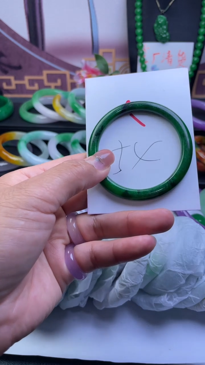 铜合金仿水晶手镯