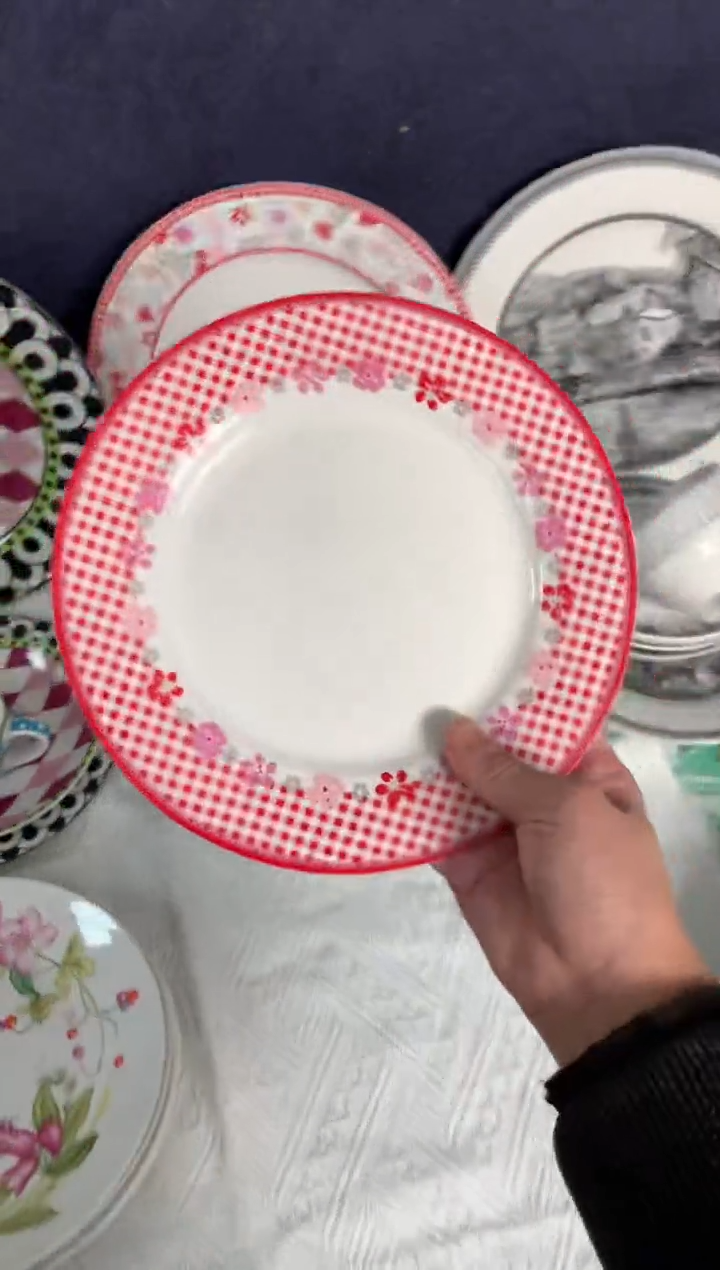 【闪购商品】瓷片陶瓷原单CC337餐具1个8寸