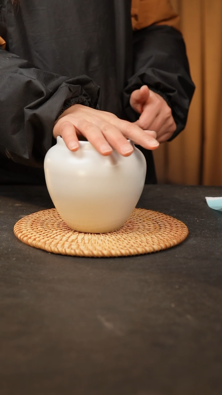 【闪购商品】瓷片泥泥手工花盆