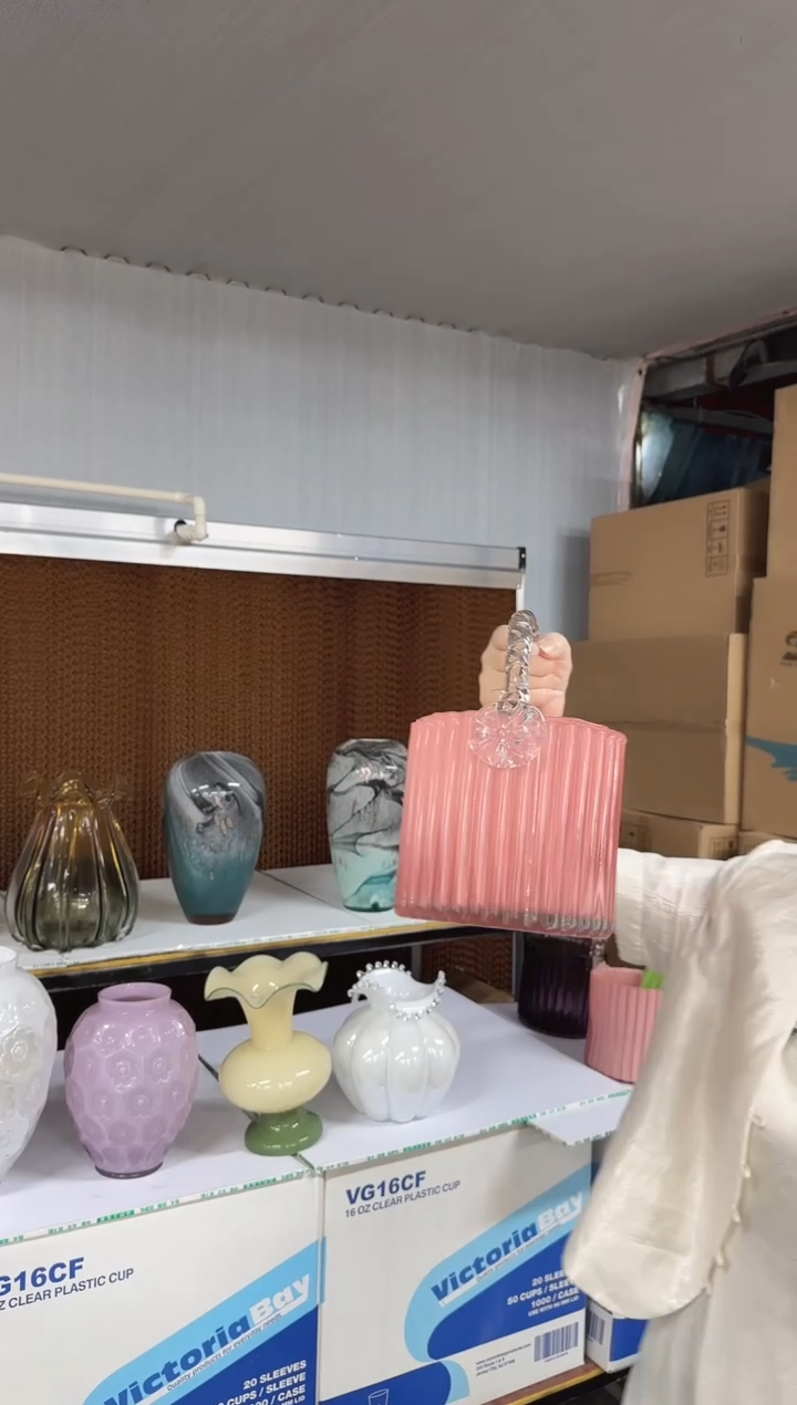 琉璃手工艺品花瓶花器S-2