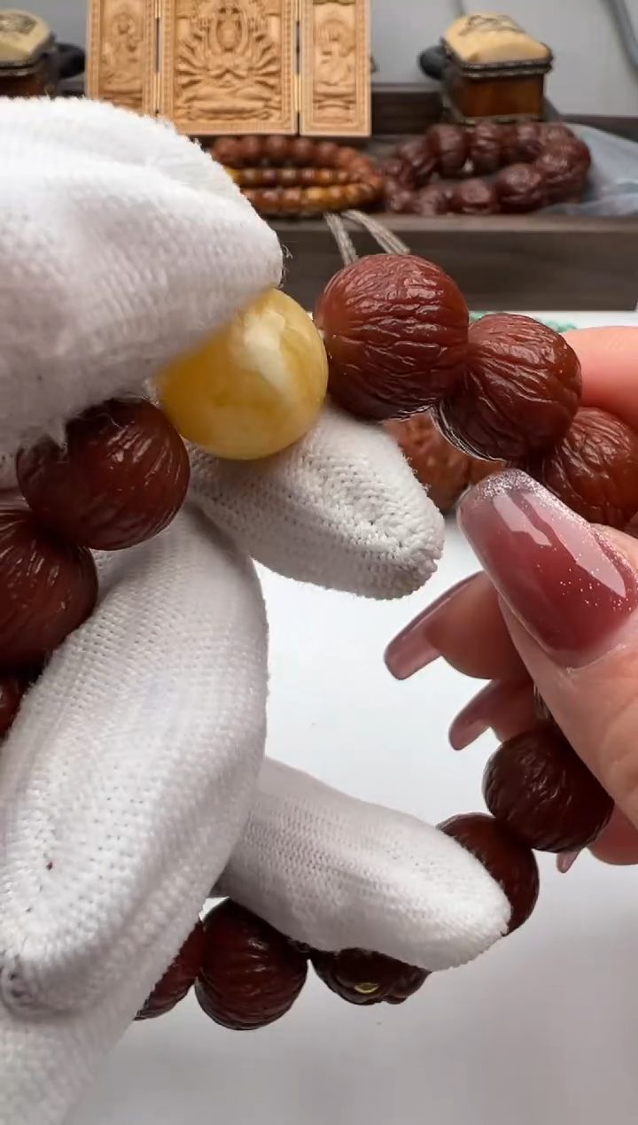 【闪购商品】猴头核桃手串猴头手串