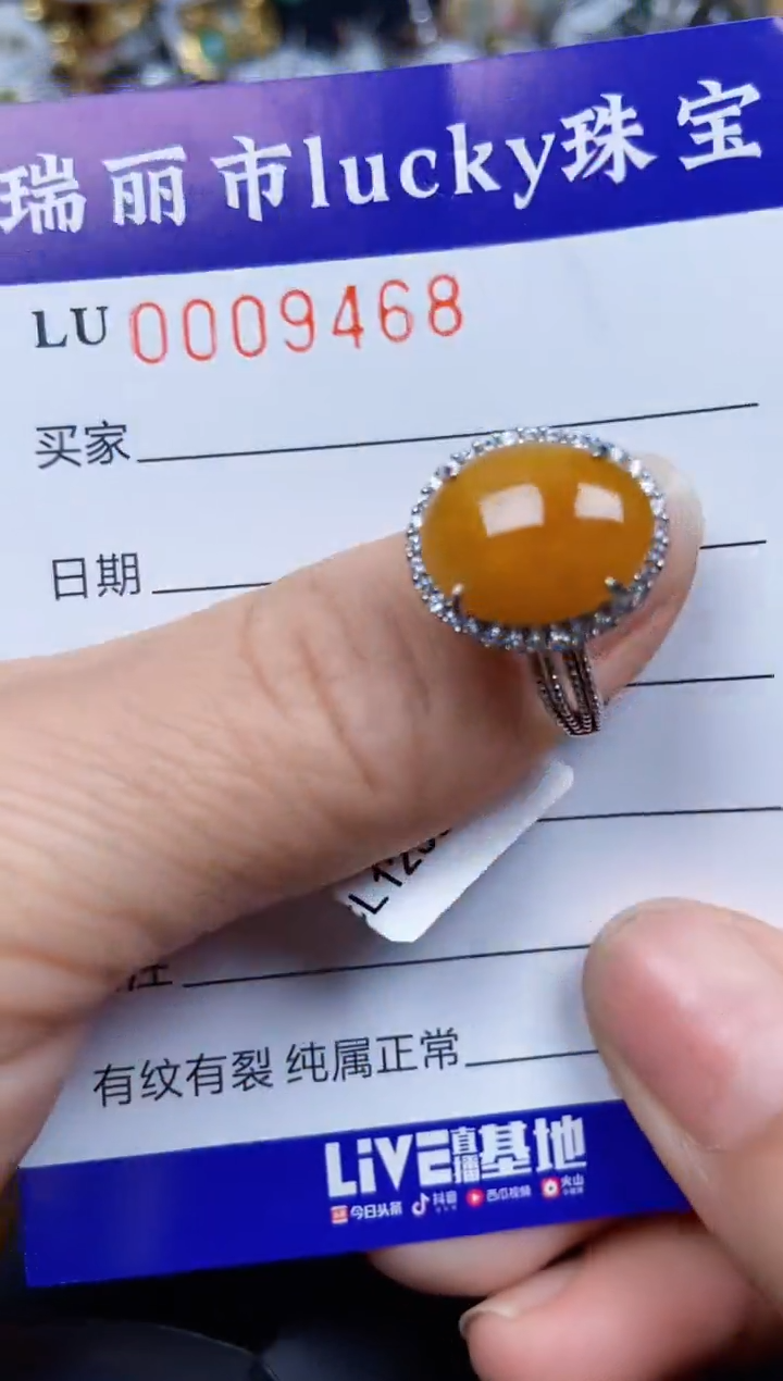 【闪购商品】翡翠颈饰银S925镶嵌9468