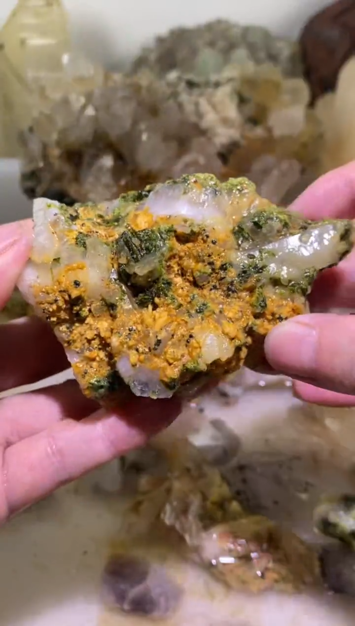 未镶嵌珠宝半成品水晶93号235g四川美姑超七花园水晶