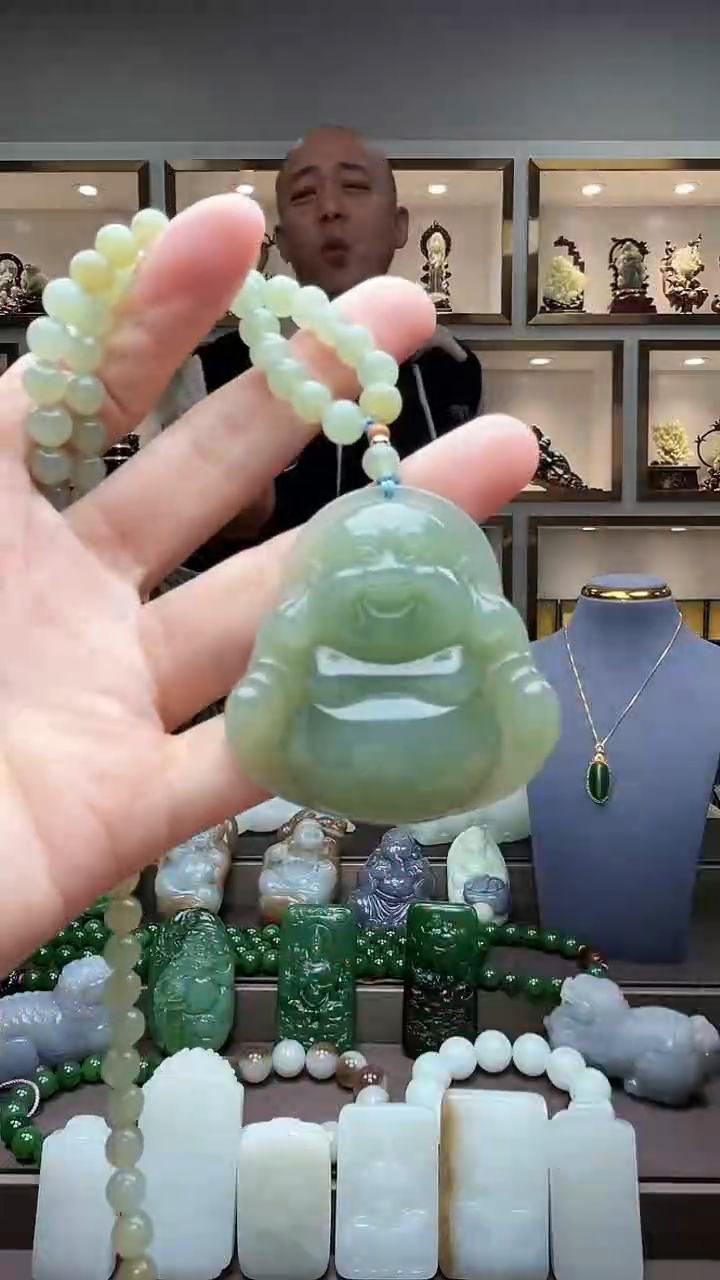 【闪购商品】和田玉颈饰未镶嵌苏