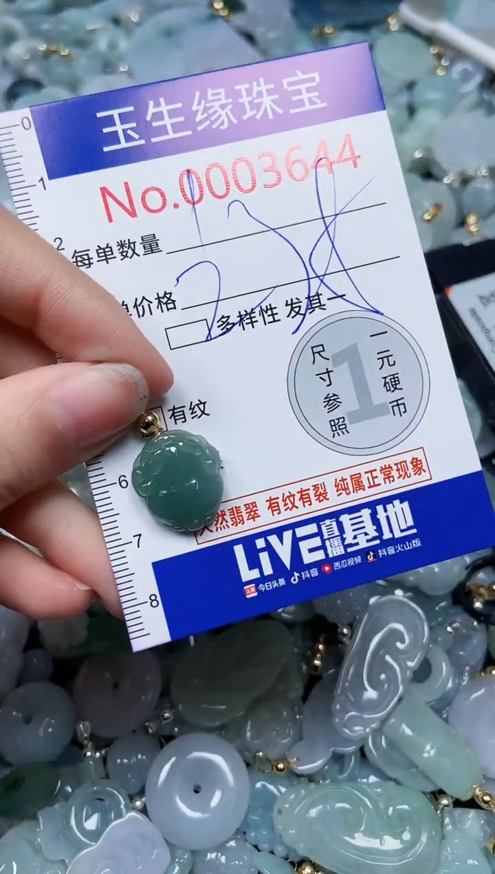 【闪购商品】翡翠颈饰未镶嵌闪购00003644