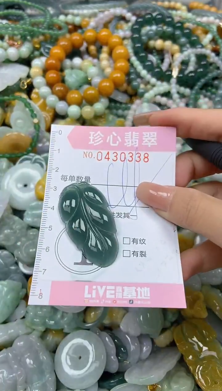 颈饰未镶嵌翡翠闪购0430338