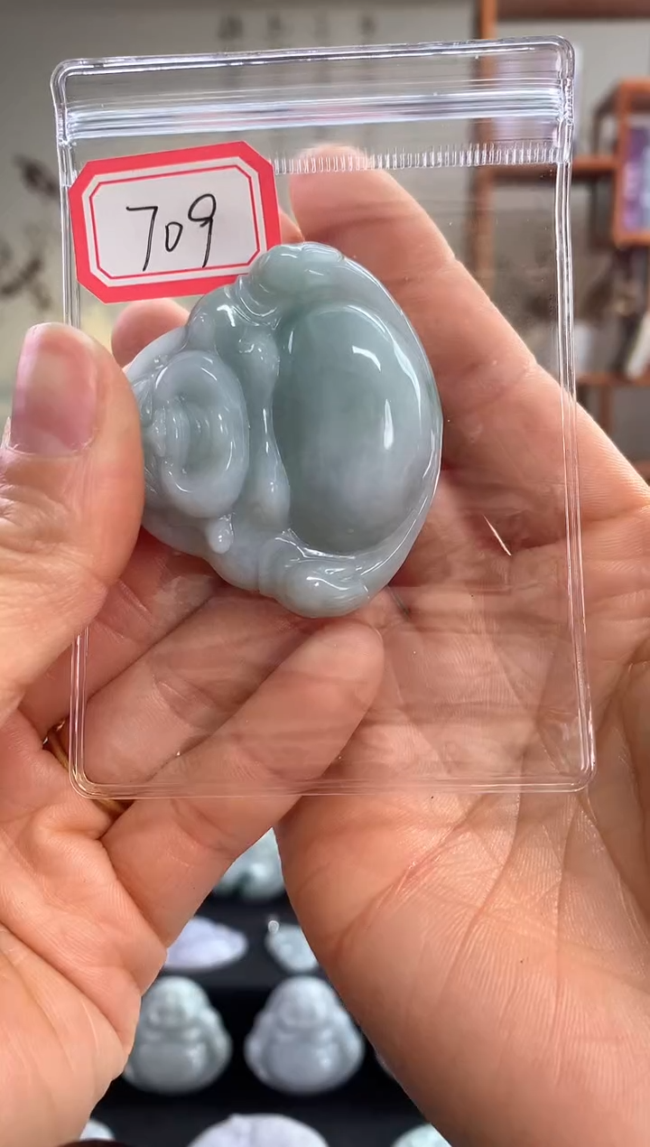 【闪购商品】翡翠颈饰未镶嵌佛公709