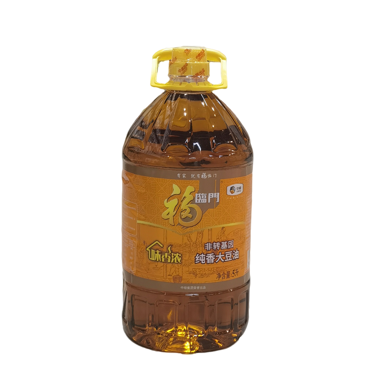 福临门非转纯香大豆油5L