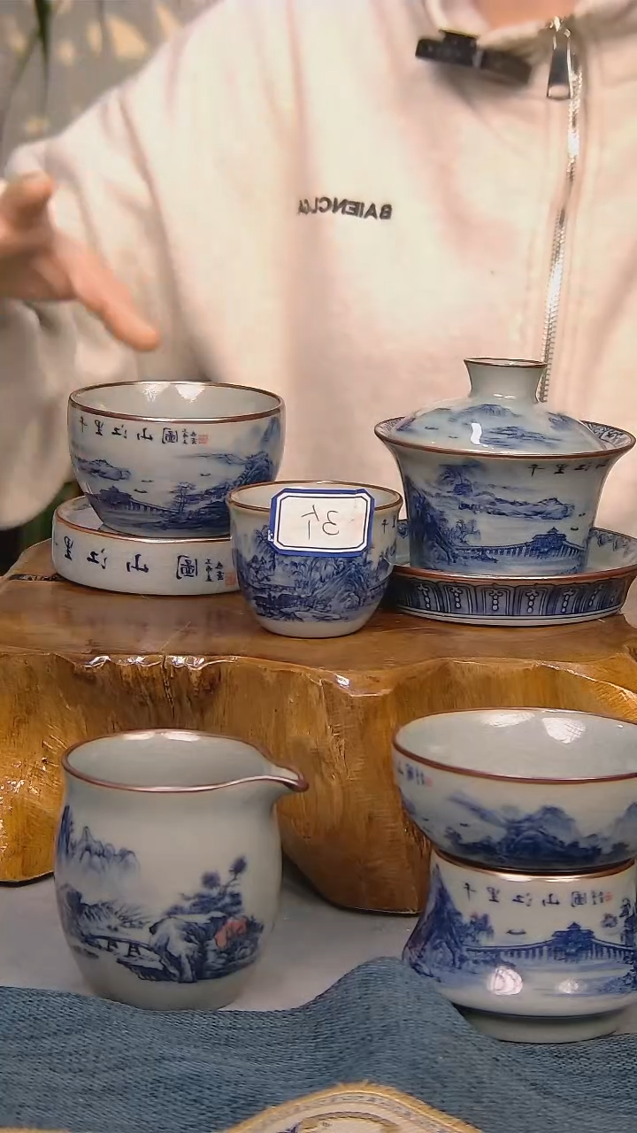 【闪购商品】简装家用款8件套 陶瓷家用茶具系列