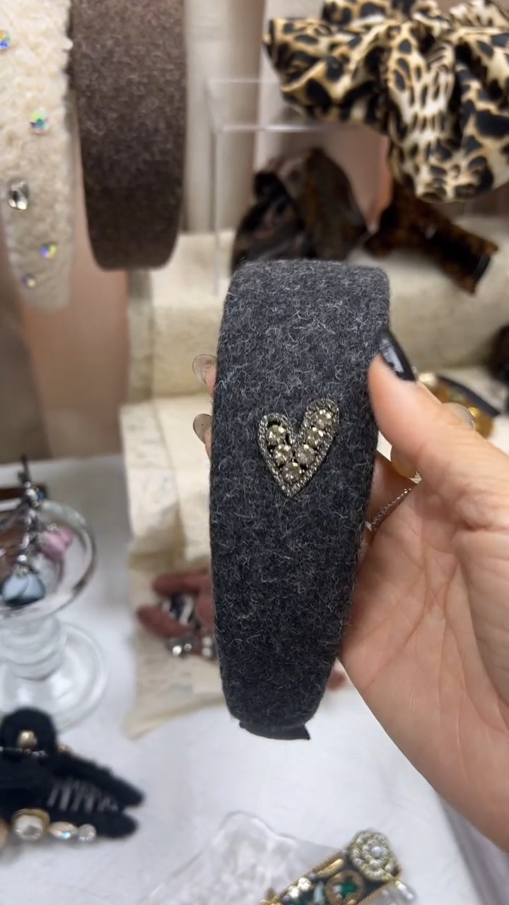 非金属布艺033简约气质发饰