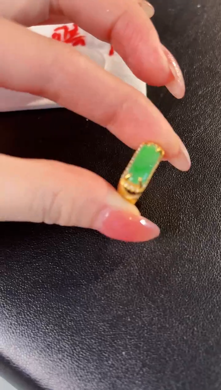 【闪购商品】翡翠戒指未镶嵌缅料A货/支持复检/一件