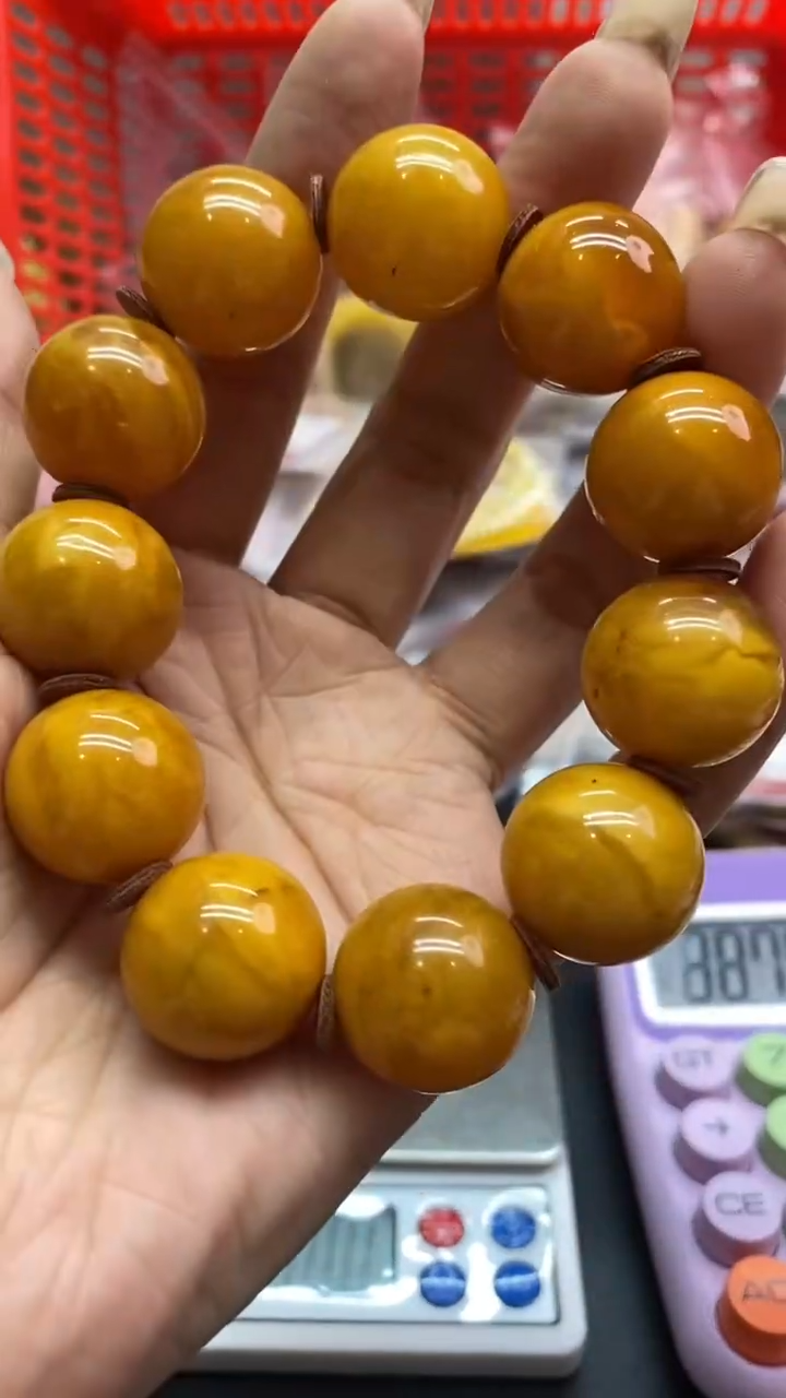 未镶嵌琥珀珠宝奇石1966