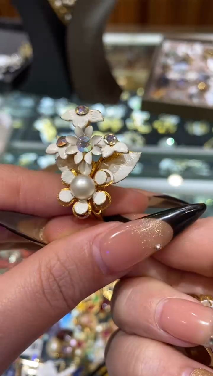 琉璃铜合金楚楚珠宝中古甄选不退换