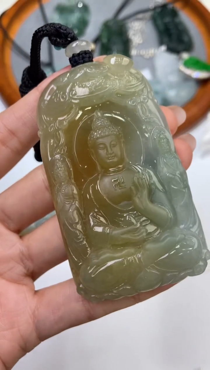 【闪购商品】翡翠挂件未镶嵌274026    