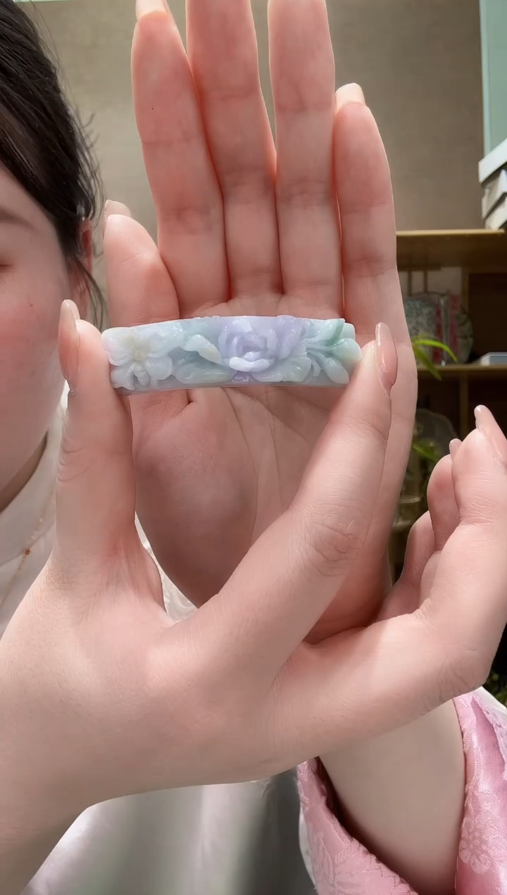 【闪购商品】翡翠未镶嵌颈饰手牌