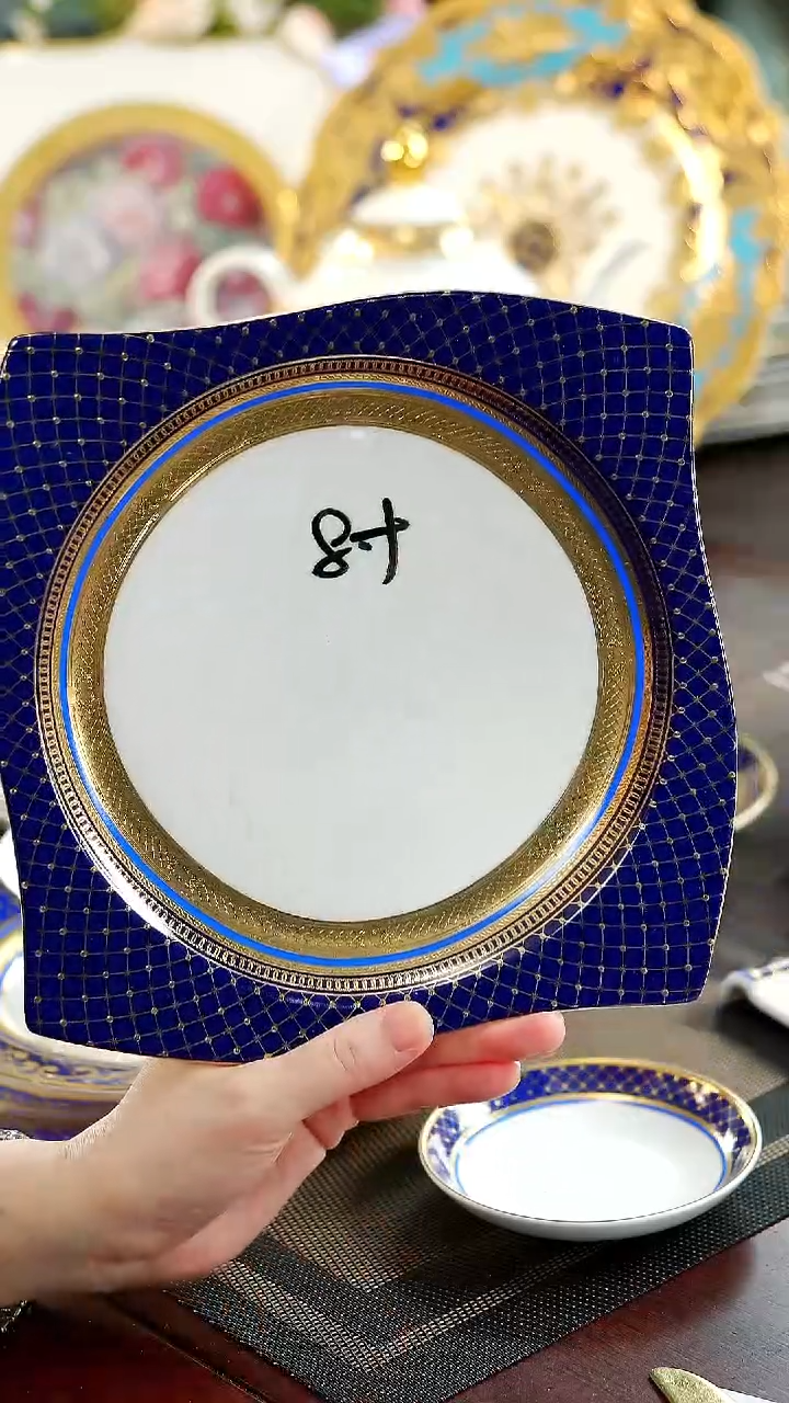 【闪购商品】瓷片8英寸平盘  福利价