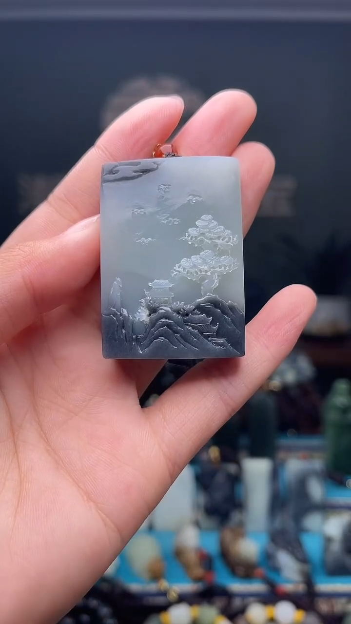 未镶嵌和田玉挂件1