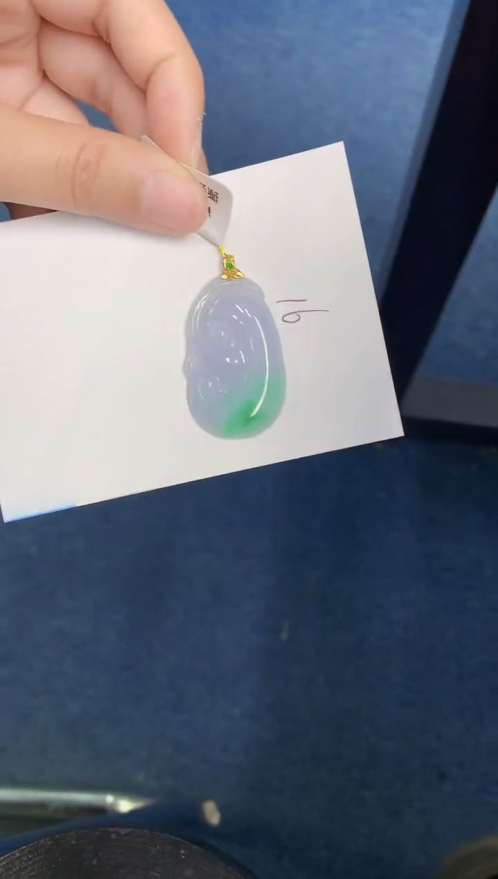 【闪购商品】翡翠颈饰18K金镶嵌000000000