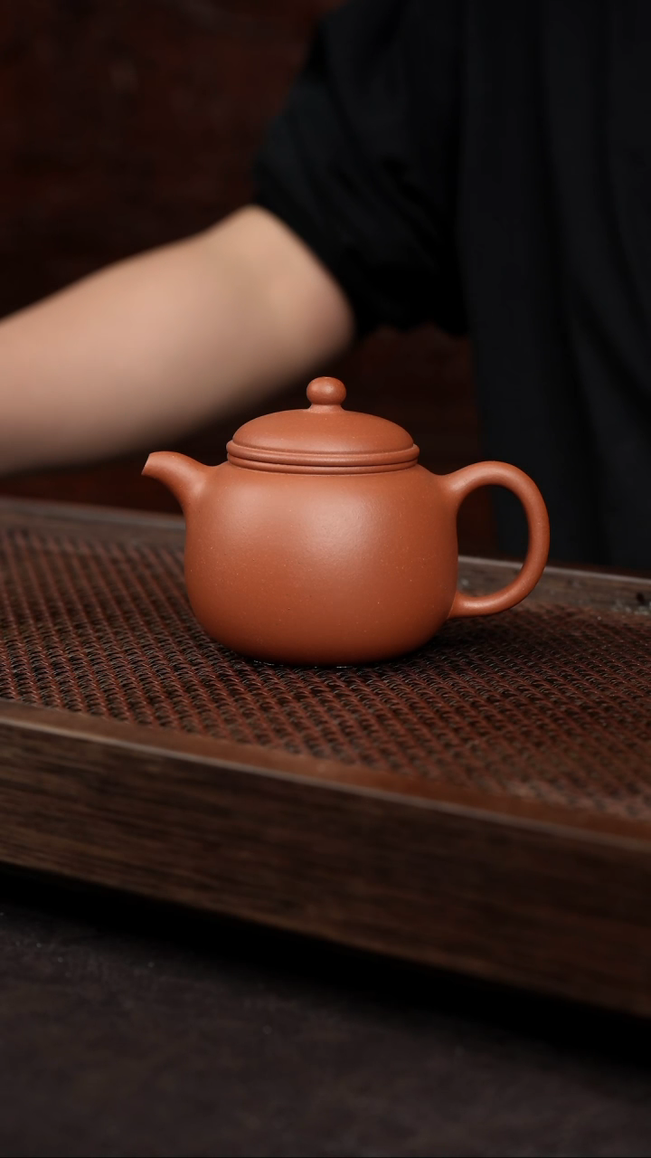 【闪购商品】紫砂茶壶老红泥匏尊