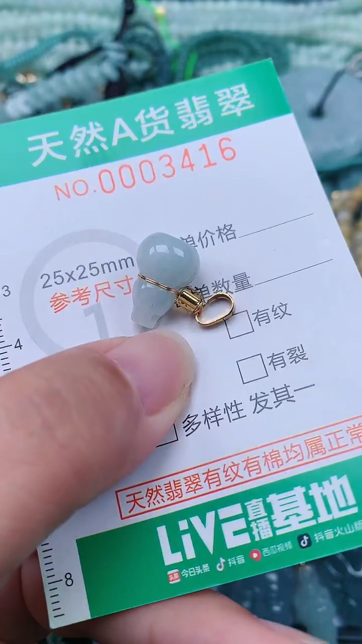 颈饰未镶嵌翡翠.0003416