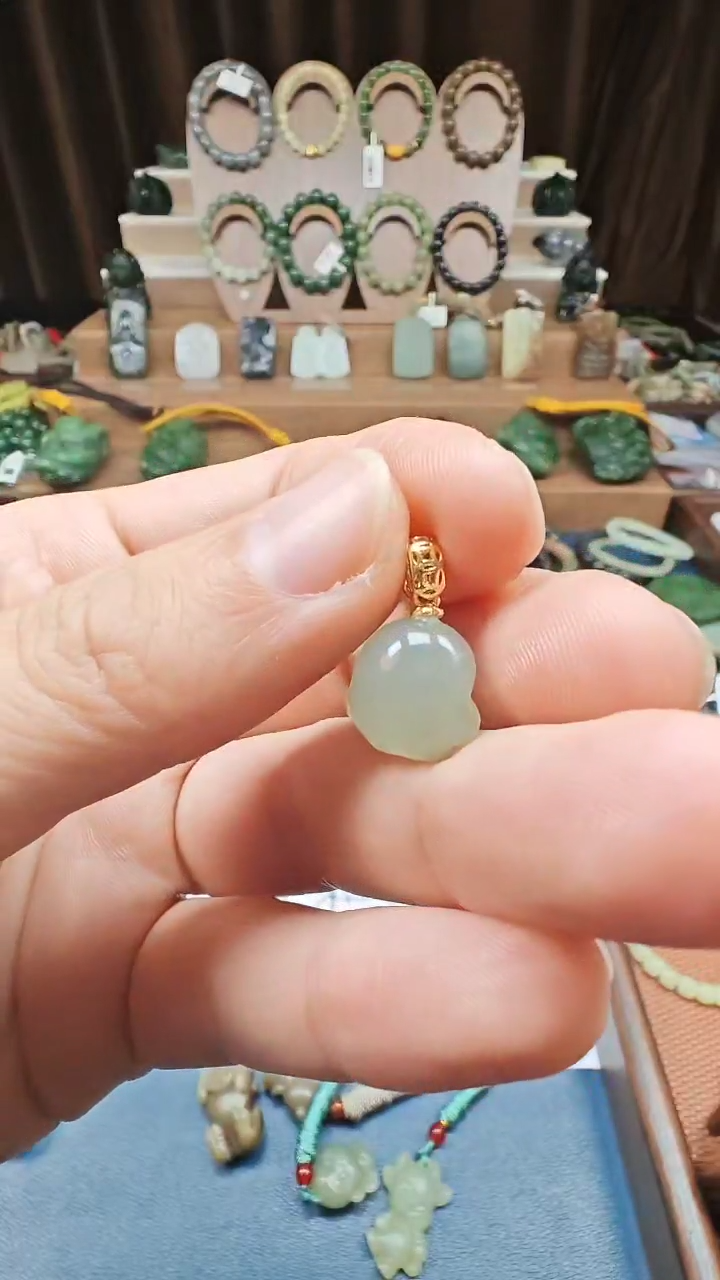 颈饰未镶嵌和田玉多样性发货拍一发一