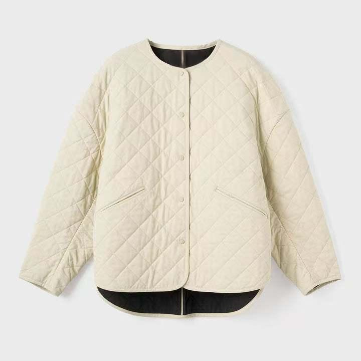 【Edge】暖美人锁温菱格廓形棉服